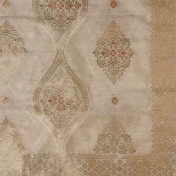 CHIKU JACQUARD DUPATTA - Bharat Synthetics - Best clothing manufacturer in surat